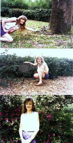 1994 Sheryl @ Bok Tower Garden. Lake Wales, Fl